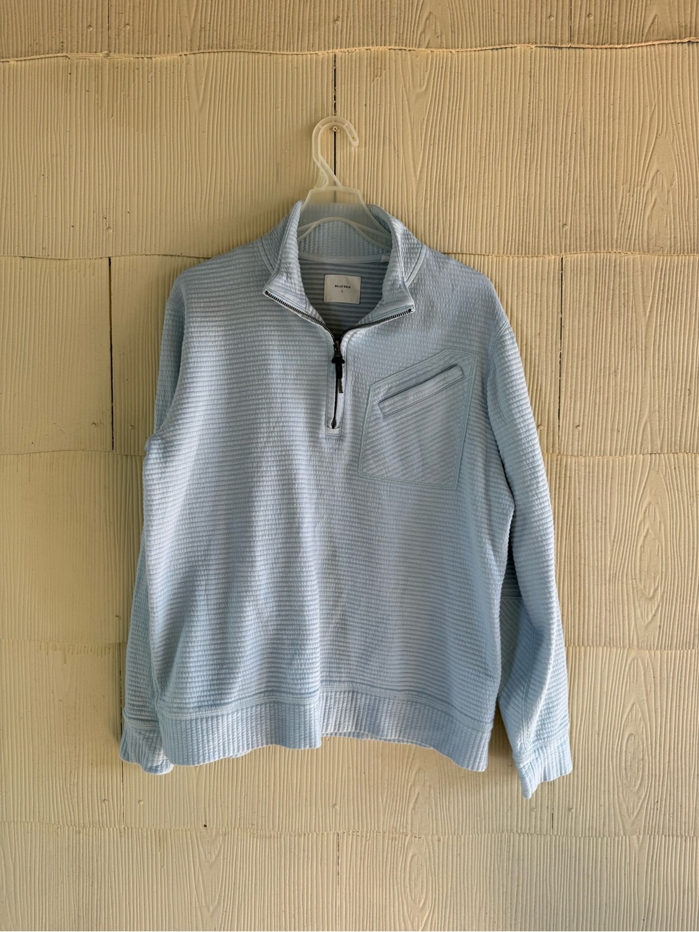 Quilted Half Zip Pullover
Billy Reid